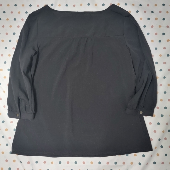 A.N.A. Medium Beaded 3/4 Sleeve Blouse - Picture 12 of 14